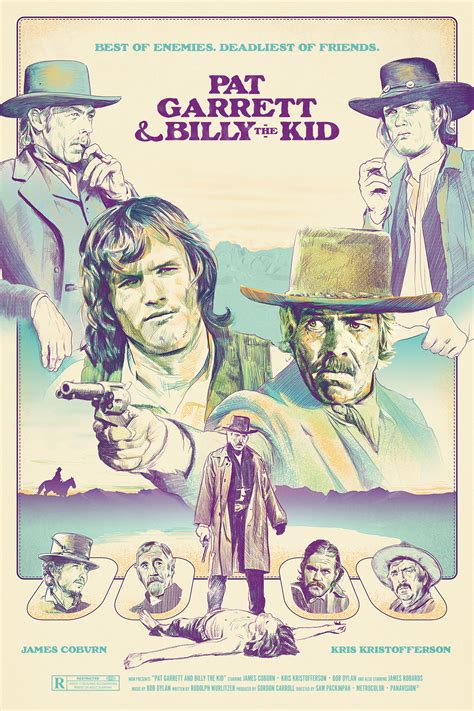 Pat Garrett And Billy The Kid (1973) | Poster By Tomralston