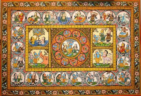 Паттачитра /Pattachitra – 60 фотографий | Colorful art, Unique paintings, Art