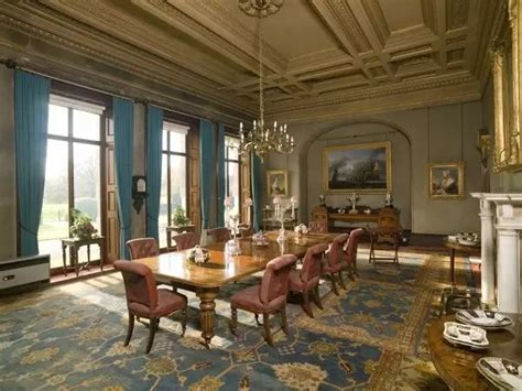 Prints of Brodsworth Hall, Dining Room N080312 | Dining, Hall interior ...