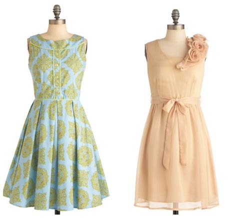 Vintage Bridesmaid Dresses - Rustic Wedding Chic