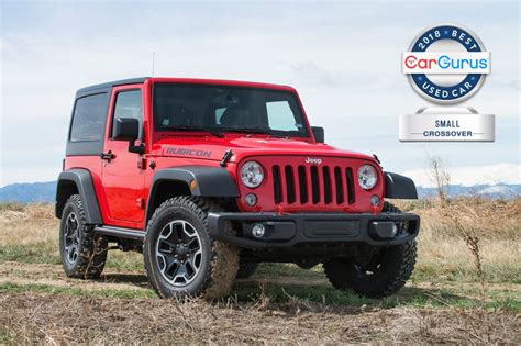 CarGurus 2018 Best Used Car Awards goes to the Jeep Wrangler for best Small Crossover. | Jeep ...