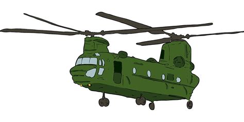 Boeing CH-47 Chinook Helicopter CH-47J Boeing Chinook Clip art ...