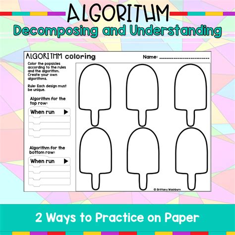 Algorithm Activities - Technology Curriculum