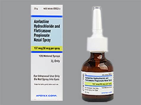 Rx Item-Azelastine-Fluticasone 137-50 MCG 120 Spray by Apote