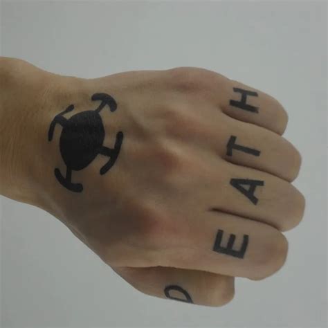 Trafalgar Law Tattoo | Free Shipping Worldwide | #1 Fan Shop