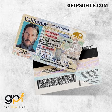 California Driver License PSD Template Download by GETPSDFILE - Issuu