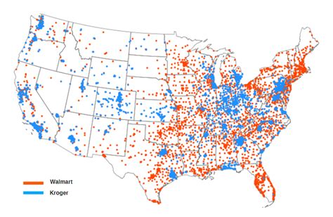 A look into the number of Kroger Store Locations in the US