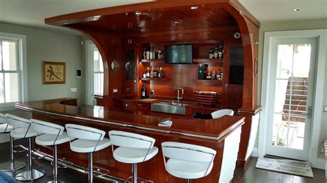 Bar like a boat galley | House design, Home, Room design