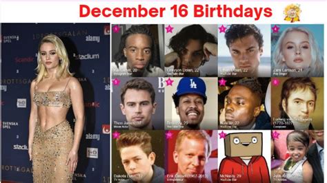 16 December Birthdays & What is Special On this Day Dec 16?