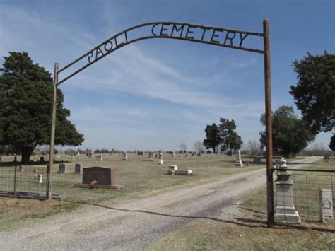 Paoli Cemetery in Paoli, Oklahoma - Find a Grave Cemetery