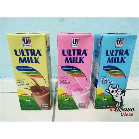 Jual Susu Ultra 200ml | Shopee Indonesia