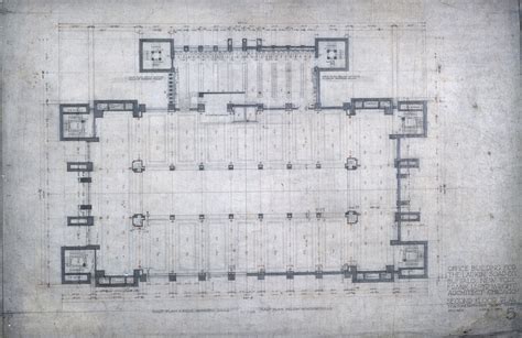 Larkin-Floor-Plan | Frank Lloyd Wright Foundation