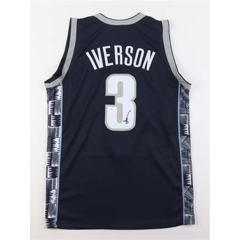 Allen Iverson Signed Jersey (JSA) | Pristine Auction