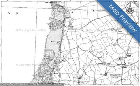 Historic Ordnance Survey Map of Widemouth Bay, 1905