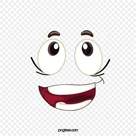 Cartoon Face White Transparent, Cartoon Faces, Cartoon Clipart, Expression, Cartoon PNG Image ...