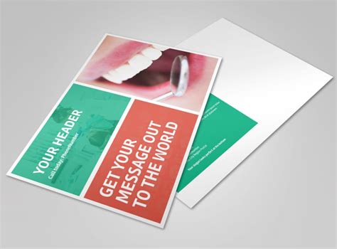 Premier Dental Clinic Postcard Template | MyCreativeShop