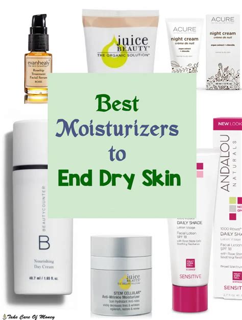 The 5 best moisturizers to end dry skin - Tips to take care of your money every day