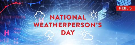 Happy National Weatherperson's Day! | Neon signs, Happy, National