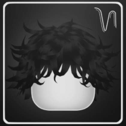 Black Messy Anime Boy Hair's Code & Price - RblxTrade