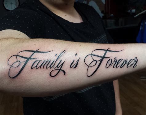 22+ Family Forever Tattoo - RussTomlin