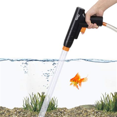 Buy hygger Aquarium Gravel Cleaner, New Quick Water Changer with Air-Pressing Button Fish Tank ...