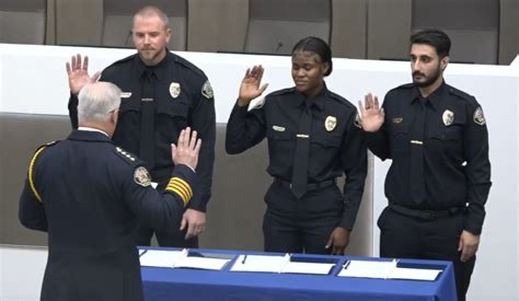 Fargo Police Chief Swears In 3 New Officers - KVRR Local News