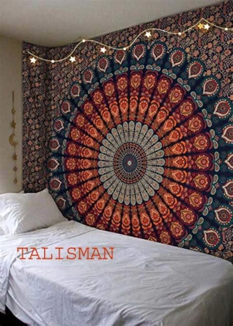 Wall Tapestry Mandala Tapestry Wall Hanging Tapestry Cotton Hippie Indian Tapestry Twin/queen ...