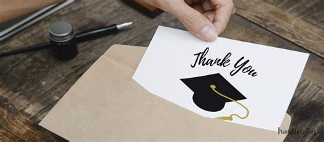 What to Write In A Graduation Thank You Card: 5 Examples