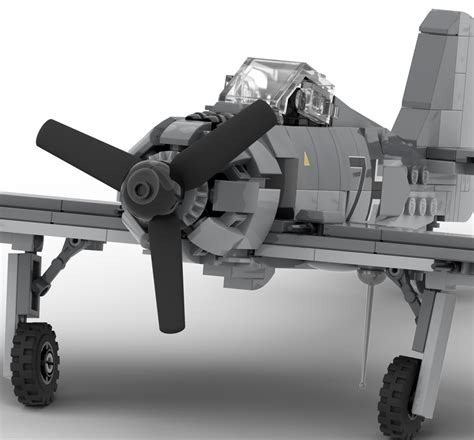 LEGO MOC Focke-Wulf Fw 190 A-8 by model hangar | Rebrickable - Build with LEGO