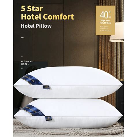 Luxury 5 Star comfortable Hotel Pillow at 950gcm ** Stock Ready To Delivery ** | Shopee Singapore