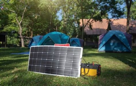 How To Set Up Camping Solar Panels With Inverter