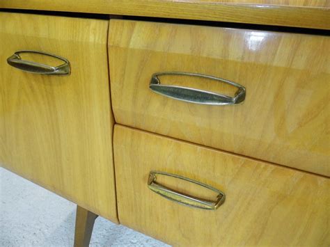 Vintage Midcentury Meredew maple small sideboard Tv Stand storage ...