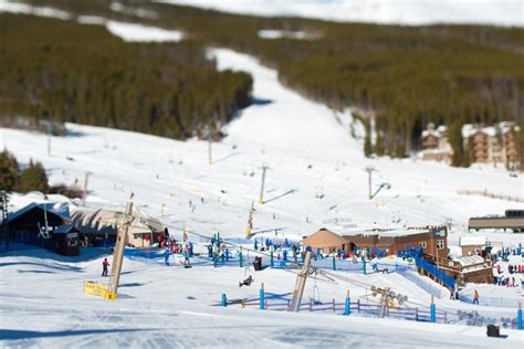 View to the base of Peak 8 and Breck Ski and Ride School | Colorado ski resorts, Colorado skiing ...