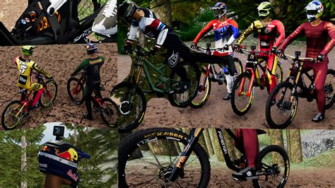 Real World gearsets, bikes, brands and riders in Descenders! KingKrautz X Ovanny's Gear and bike ...