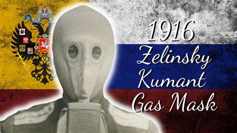 Russian World War 1 Zelinsky Kumant Gas Mask 🇷🇺 - YouTube