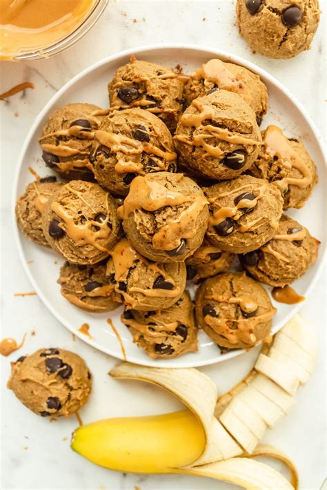 Healthy Peanut Butter Banana Cookies with Chocolate Chips - Once Upon a ...