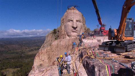 One family's quest to carve the Crazy Horse Memorial is in its 70th year and still going - CBS News