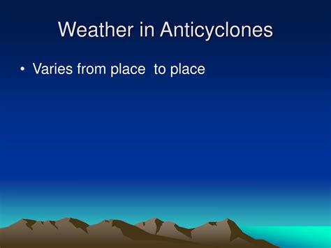 PPT - Anticyclone and other pressure system PowerPoint Presentation, free download - ID:836182