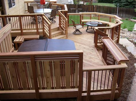 Unique Spa Decks - DeckTec Outdoor Designs