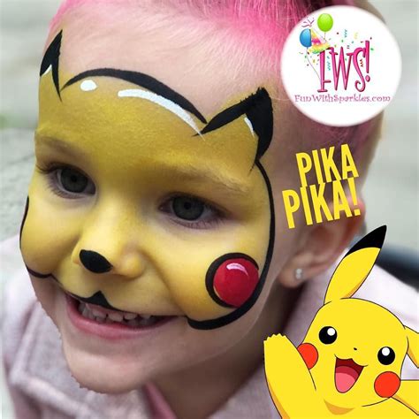 Pin on face paint-pokemon