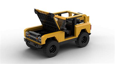 Ford Bronco 2021 2-door - LEGO MOC Instructions