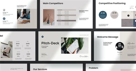 Pitch-Deck Google Slide Template, Presentation Templates - Envato Elements