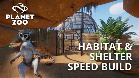 Planet Zoo | Ring Tailed Lemur Habitat & Shelter Speed Build - YouTube