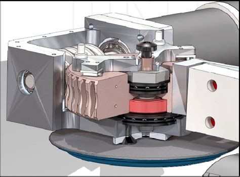 Worm-gear transmission housing detail | Download Scientific Diagram