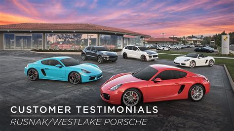 Rusnak/Westlake Porsche Customer Testimonial - Scott - YouTube