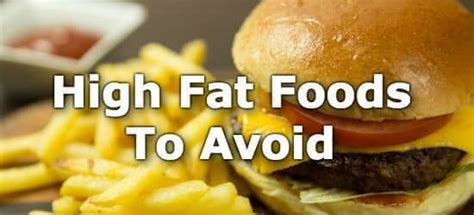 The 10 Best High Fat Foods