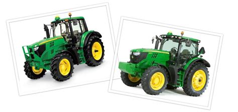 John Deere Tractor Comparison: 6M and 6R Series