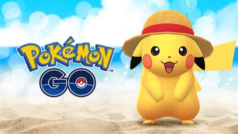 Pikachu con sombrero de paja estará disponible en Pokémon GO desde el 22 al 29 de julio