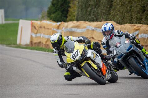 Motorcycle Road Racing Competition, Superbike and Supersport Categories IRRC European Hengelo ...