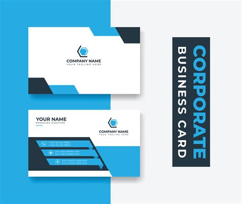 Business card Modern Creative style layout clean visiting card, abstract elegant clean colorful ...